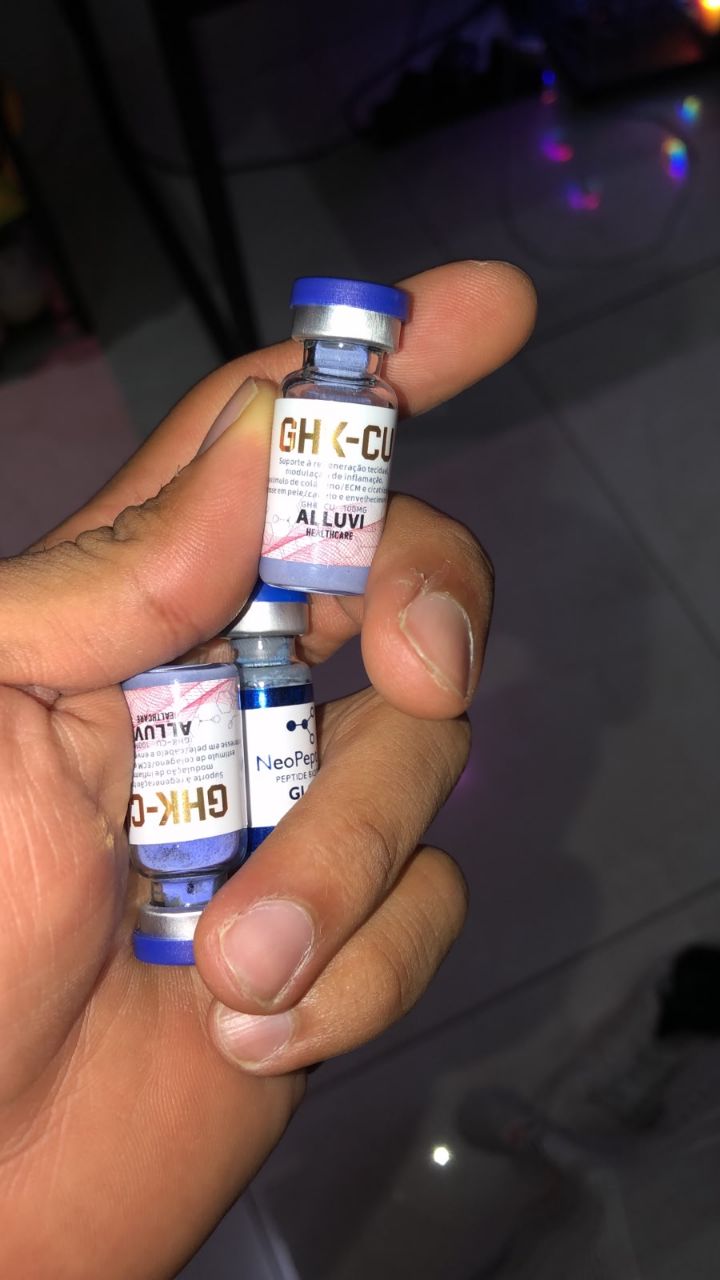 Resultado de pele com GHK-Cu